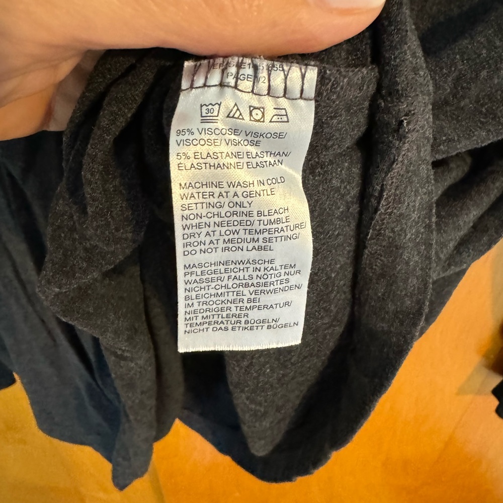 Lord & Taylor Iconic Fit Coupe Emblematique Shirt - Gray - Size 2X - Picture 3 of 4